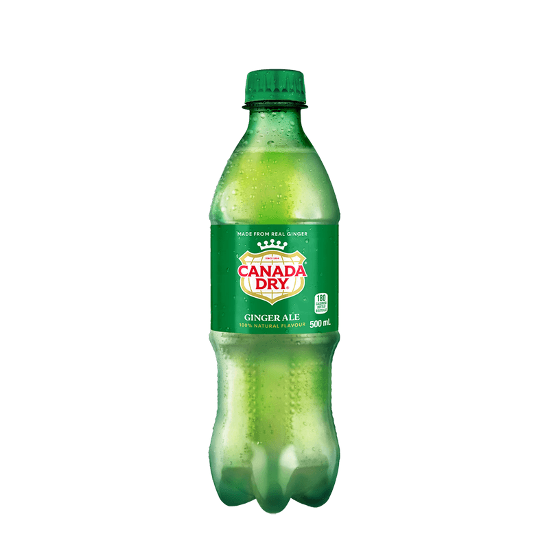 Tim Hortons Canada Dry® Ginger Ale 500mL Bottle