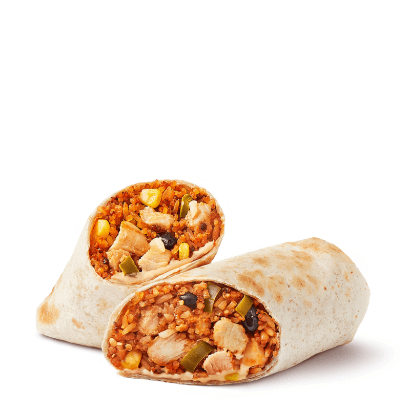 Habanero Sous Vide Chicken Wrap