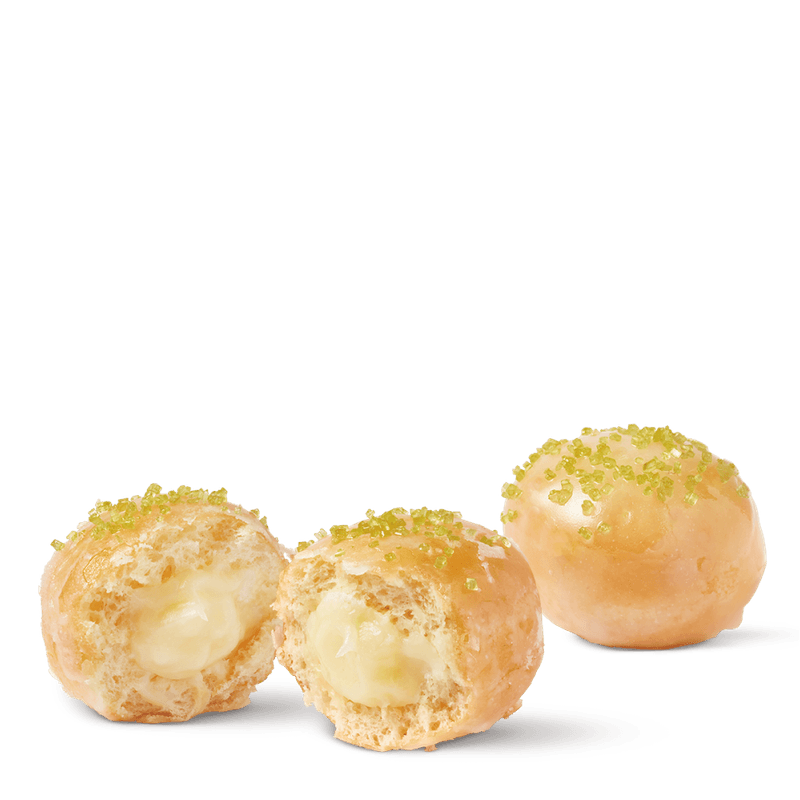 Lime Cheesecake Filled Timbit