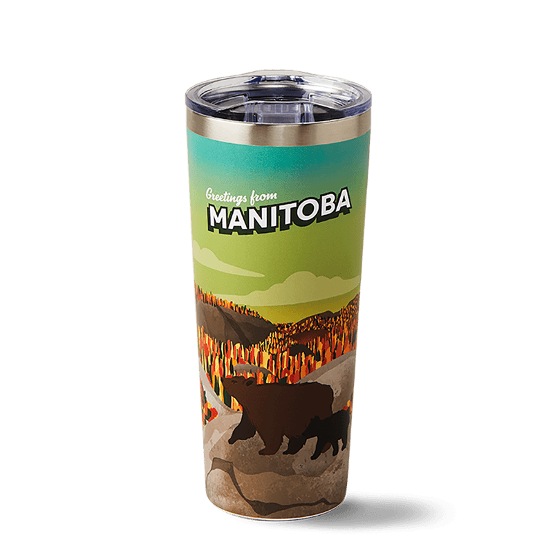 Manitoba Stainless Steel Travel Mug 22oz