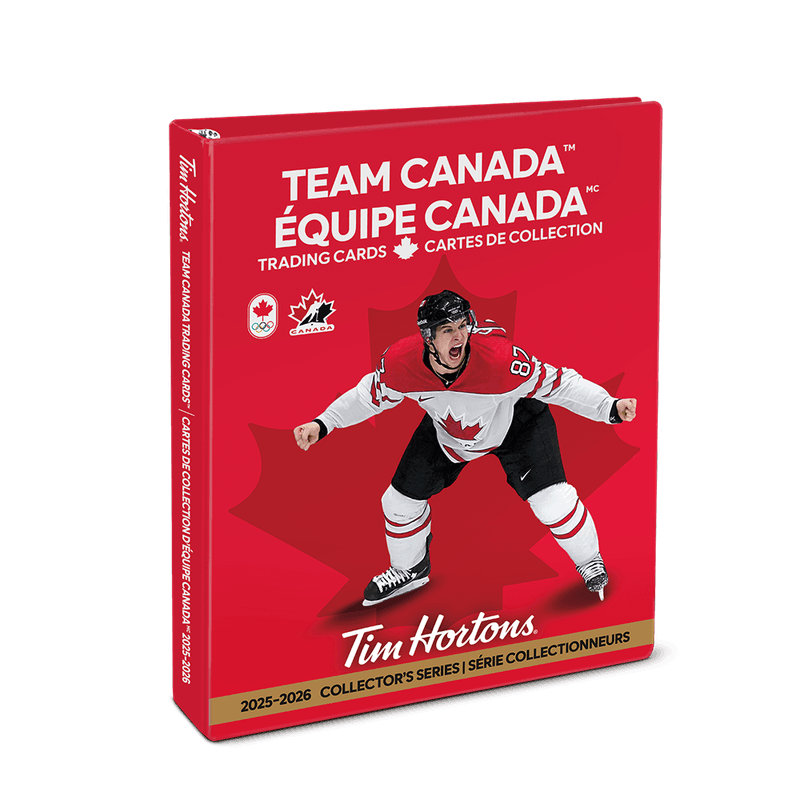 hockey card binder tim hortons WHAT YOU GET 2024 Cards Tim Hortons 2025-2026 Hockey Binder