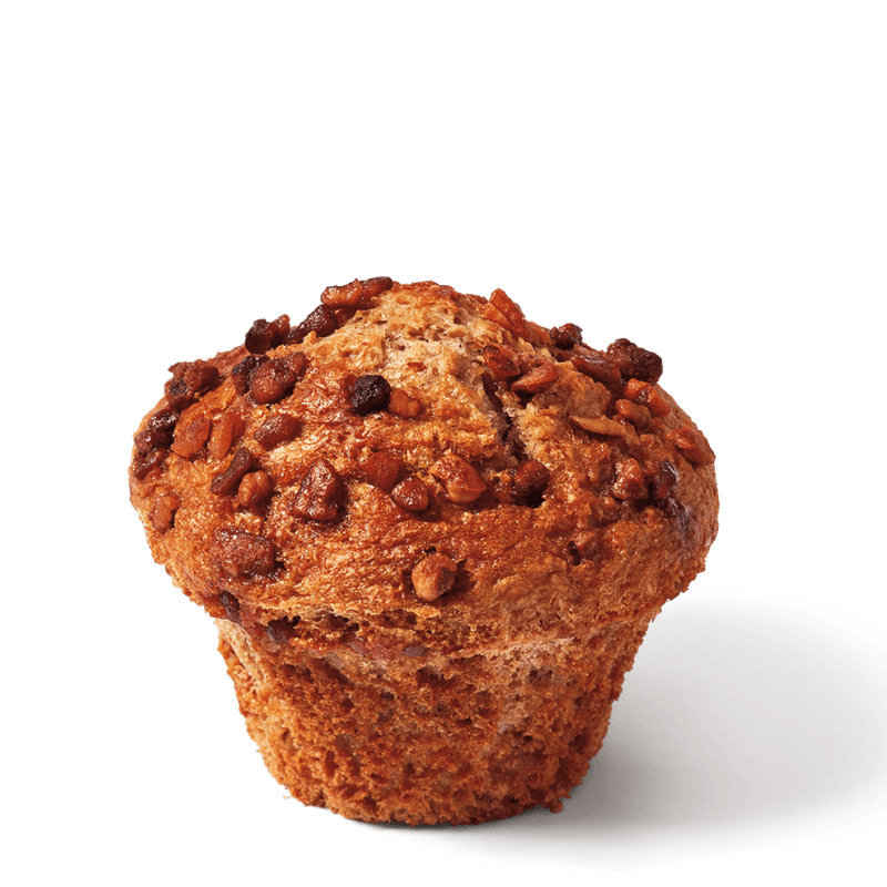 Whole Grain Pecan Banana Bread Muffin